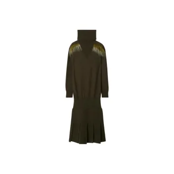 Burberry Long Sleeved Dress Women's Valley Color