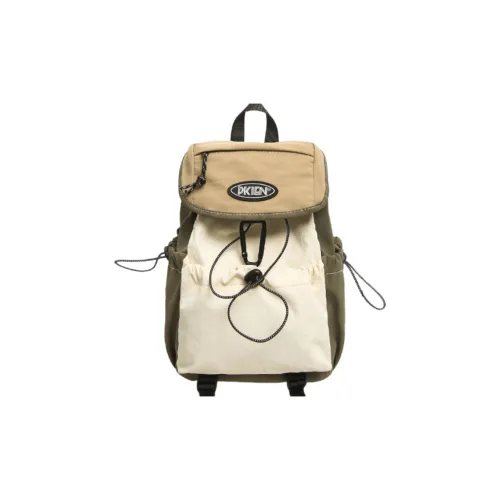 Tonlion Nylon Fabric HAND Regular Unisex Green & Coffee