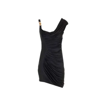 VERSACE Medusa-Head Embellished Sleeveless Mini Dress