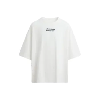 ZARA T Shirt Men's Frosted White