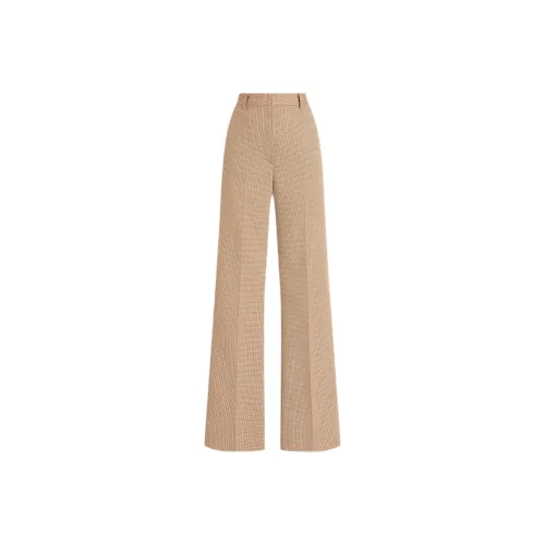 SCANLAN THEODORE Plaid Tailored Trouser Suit Trouser Women's Caramel/Caramel
