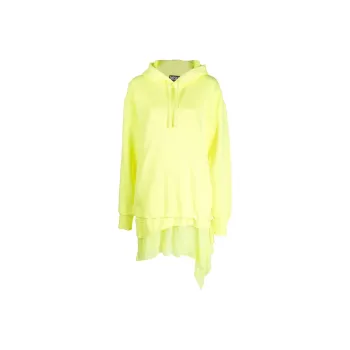 DIESEL Long-Sleeved Dresses Women's Fluorescent Yellow
