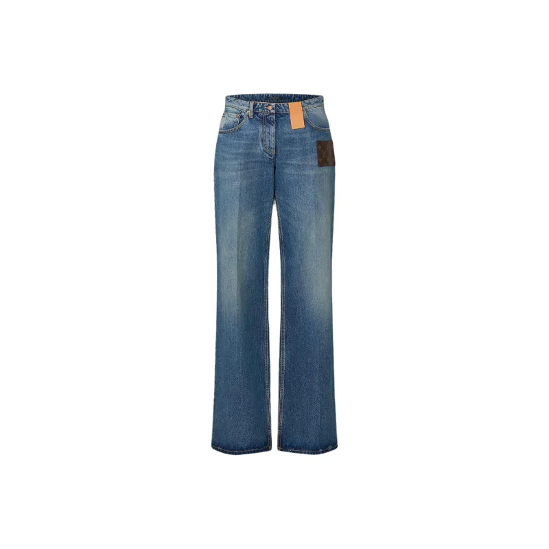 LOUIS VUITTON Jeans Women's Blue-0