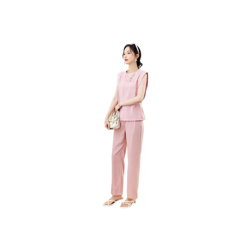 TERRE BLEUE Casual Suit Women's Pink-0