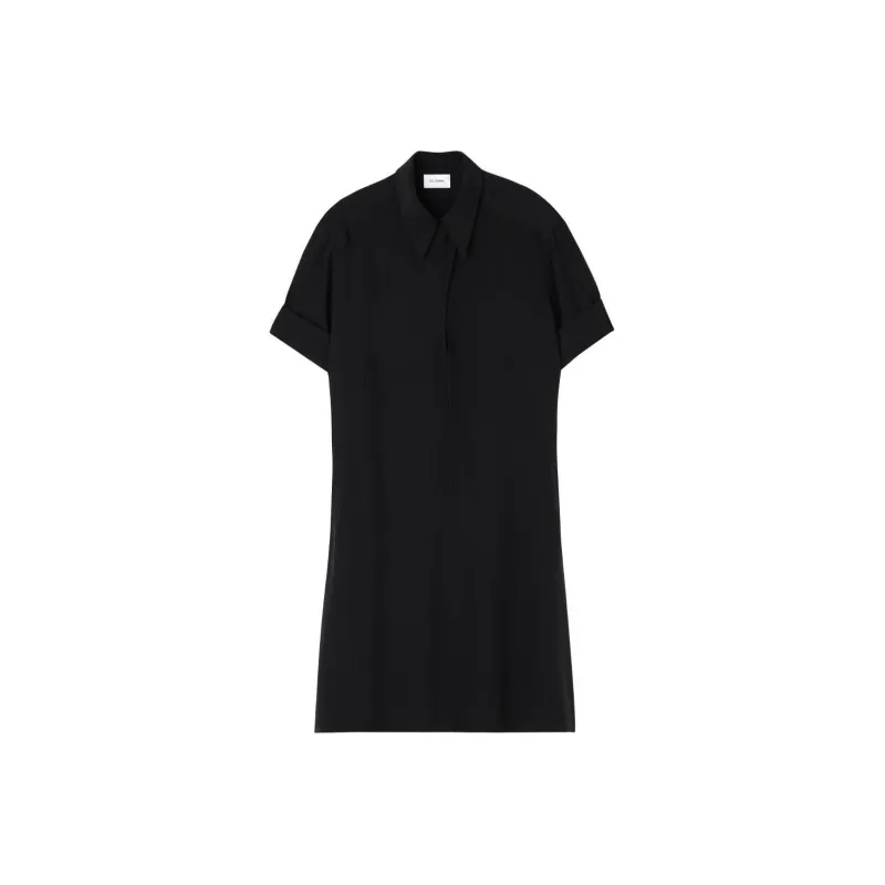 St. John Crepe-de-chine Shirt Dress-0