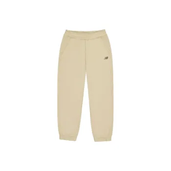 New Balance Knitted Sports Pants Women's Beige Yellow