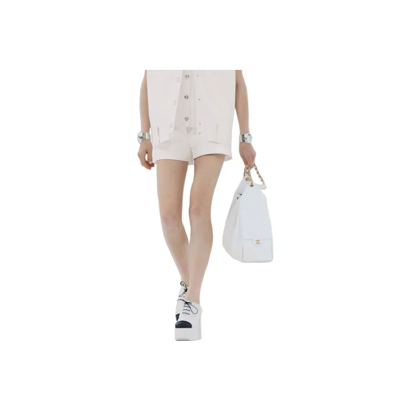 CHANEL 25S Spring Summer Collection Casual Shorts Women's White-0