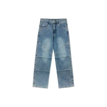 MIND ERROR Jeans Unisex Blue