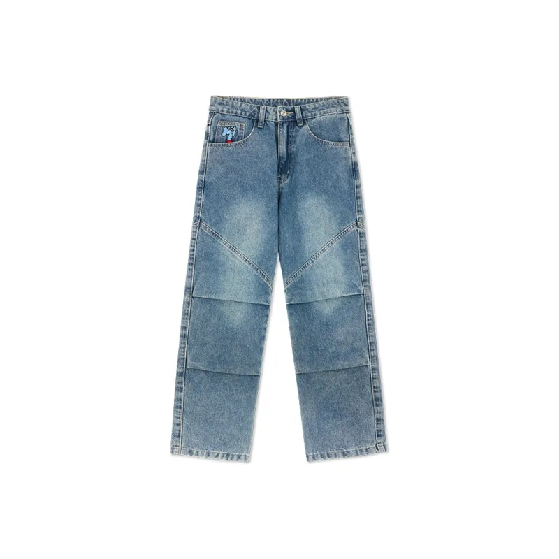 MIND ERROR Jeans Unisex Blue-0