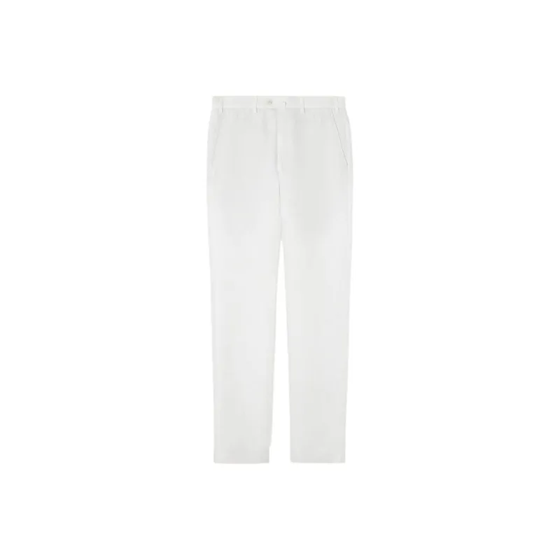 Loro Piana SS25 Casual Pants Men's White-0