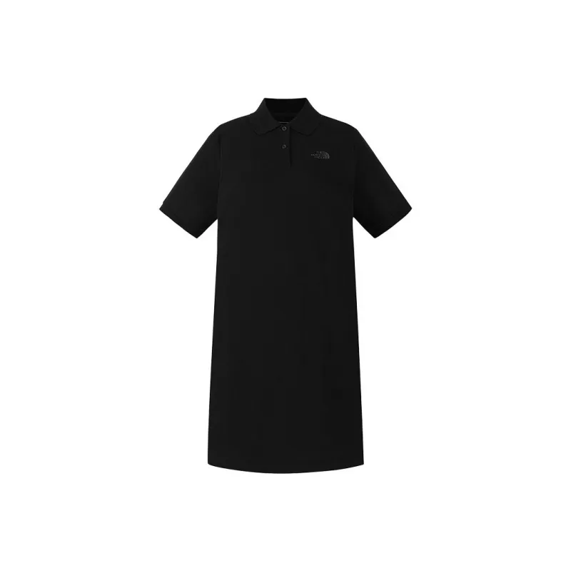 THE NORTH FACE City Outdoor Collection SS25 Short Sleeved Dress Women's JK3/Cosmic Black-0