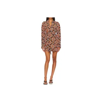 FAITHFULL THE BRAND Long-Sleeved Dresses Women's Orange