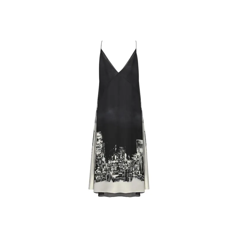 DIOR Slip Dresses Women's Black-0
