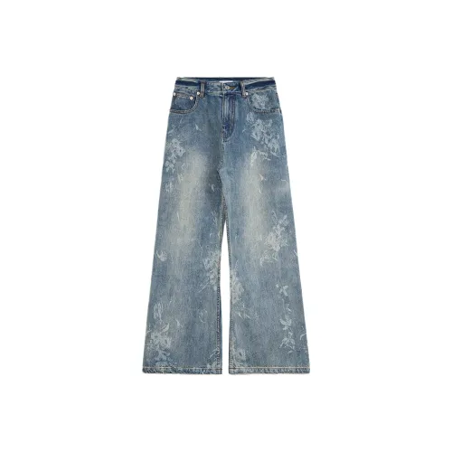 FIRELADY FUR Jeans Women's Vintage Blue