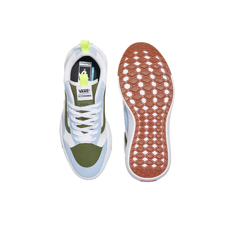Vans Customs Low Top Skateboard Shoes Unisex Blue-3