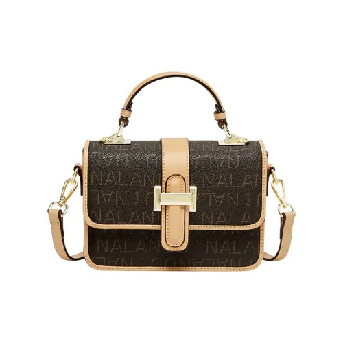 Narandu PVC With Synthetic Leather Shoulder Bag, Crossbody Bag, Handbag Small Size Women's Coffee
