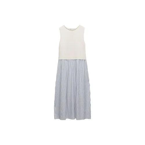 ZARA Sleeveless Dress Women's Blue