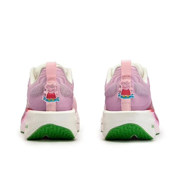 361° Flame 3 ET Running Shoes Unisex Low Top Heart Pink, Fluorescent Passionate Coral Pink-3