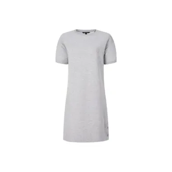 ARMANI EXCHANGEAE Short Sleeved Dress Women's Gray
