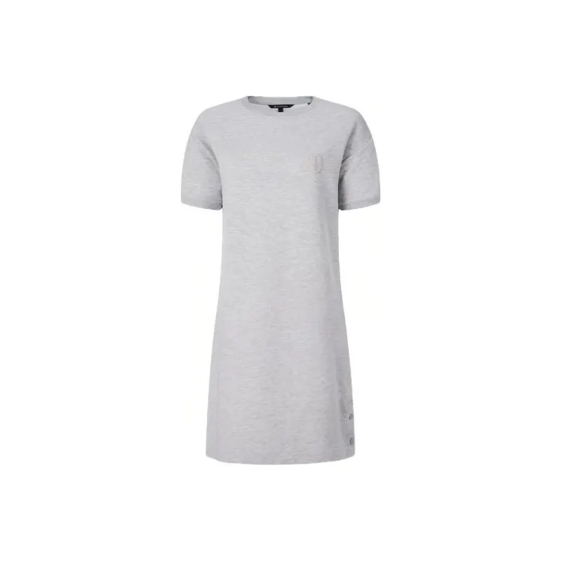 ARMANI EXCHANGEAE Short Sleeved Dress Women's Gray-0