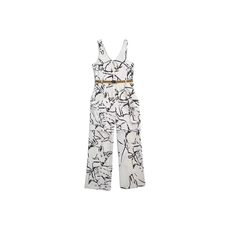 THE NORTH FACE Class V Pathfinder One-Piece Jumpsuit Women's White Sand Dune-0