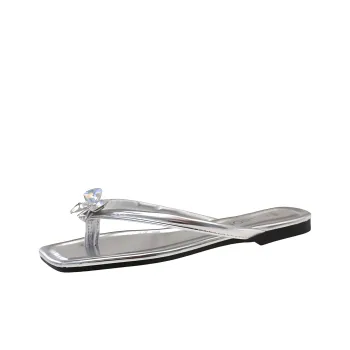 Puppytown Abrasion Resistant Quiet Flip Flops Women's