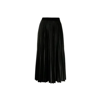 Valentino Casual Long Skirts Women's Black
