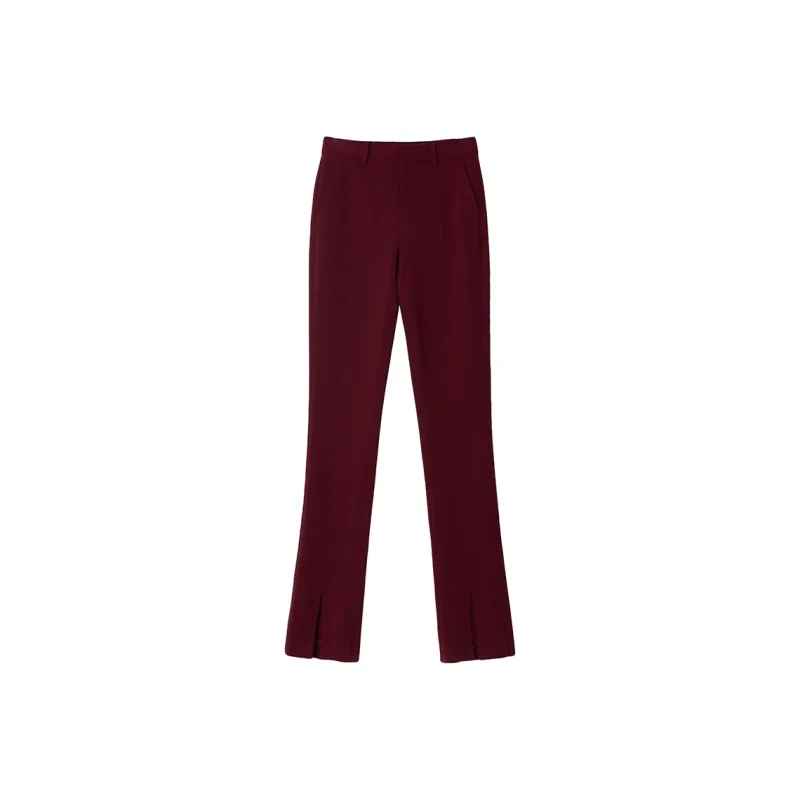 Roselingling Suit Trouser Women's Burgundy-0