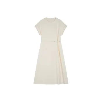 ARIADNAW STUDIO Short Sleeved Dress Women's Apricot