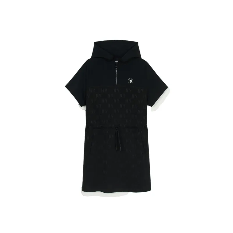 MLB Short Sleeved Dress Women's Black-0