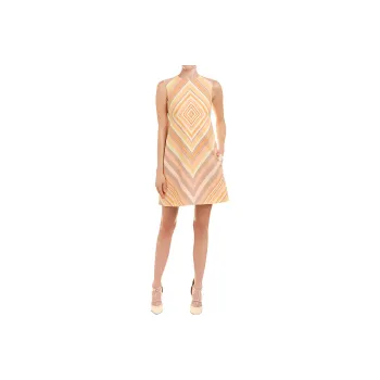 Valentino Sleeveless Dress Women's Orange