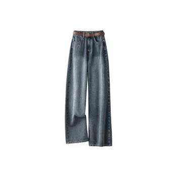 IHIMI Jeans Women's Vintage Denim Blue