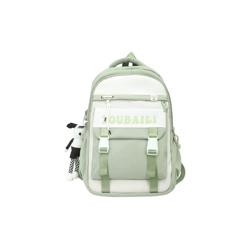 H YXIANG Nylon Backpack Unisex Multicolor-5