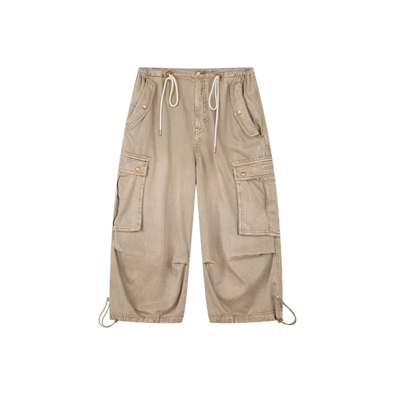 UOOYAA Cargo Pants Women's Khaki-0