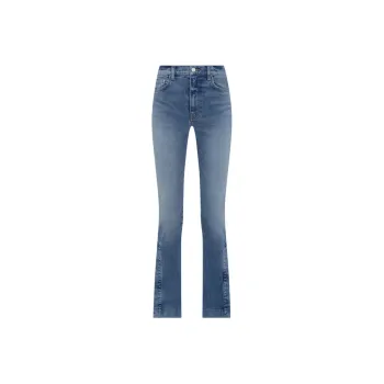 AMIRI Kick Flare Jeans Women's Blue