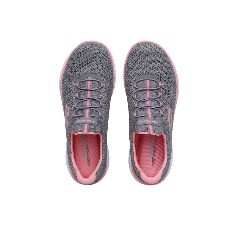 Skechers Summits 'Grey Pink' Women's-3
