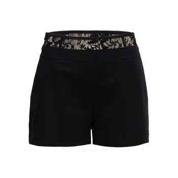 AS DALIO Casual Shorts Women's Black