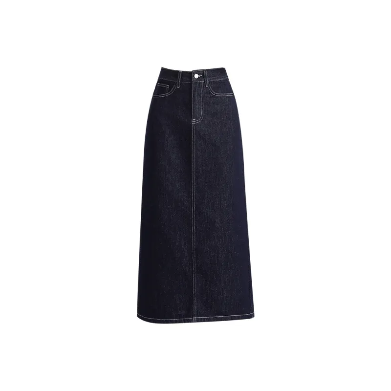 FOREVER 21 Denim Long Skirts Women's-2
