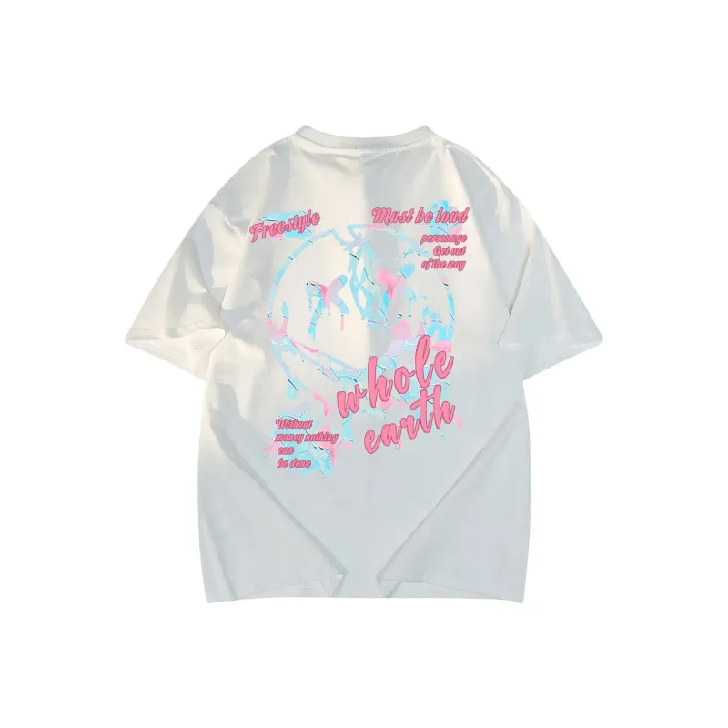 WHOLE EARTH T Shirts Unisex-14