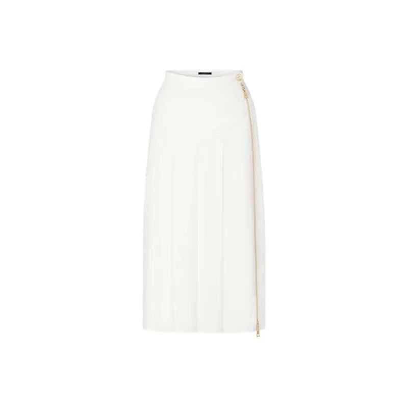 LOUIS VUITTON SS21 Casual Long Skirt Women's White-0