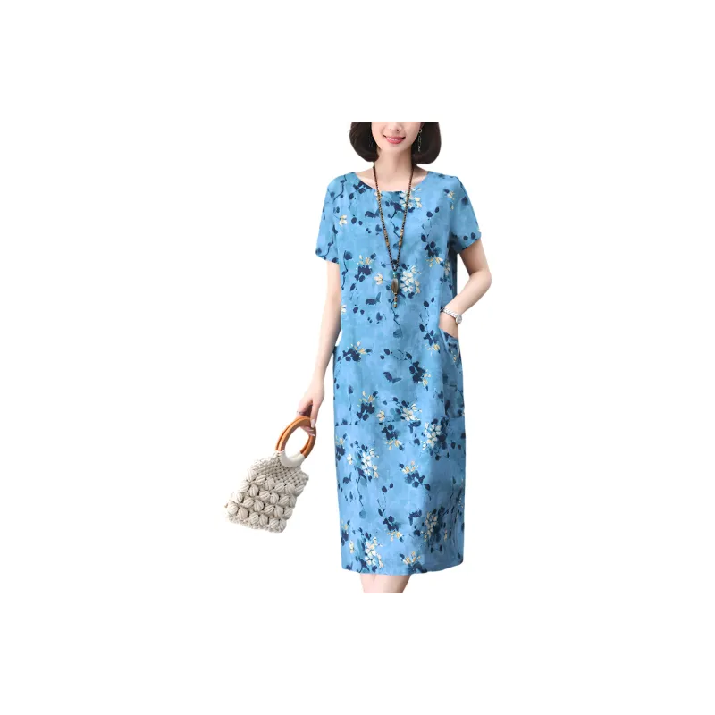 Mula Short Sleeved Dresses Women's-6
