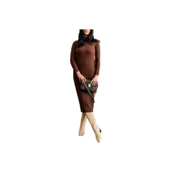 Sézane Long-Sleeved Dresses Women's Caramel