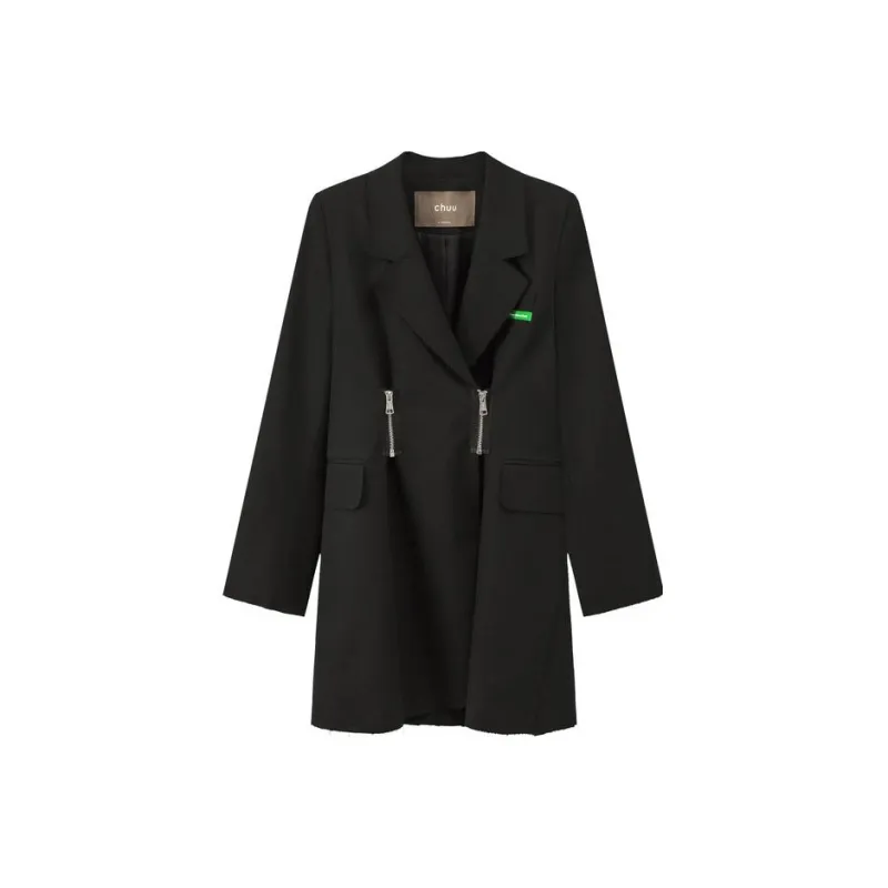 CHUU Long Sleeved Dresses Women's Black-0