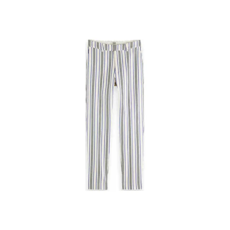 Scotch&Soda Lowry Stripe print Tapered Trousers-0
