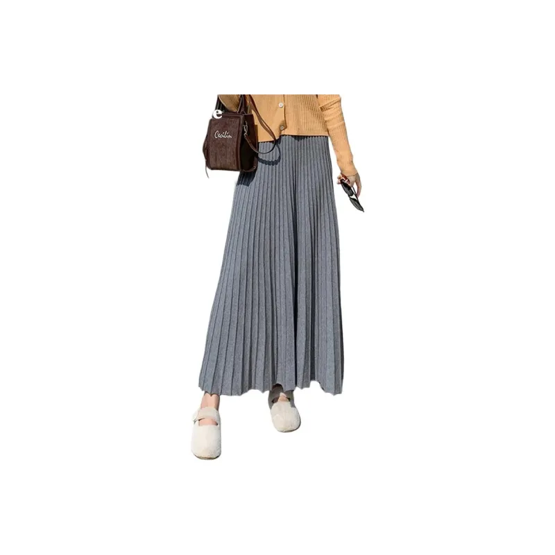 La Chapelle Knit Long Skirt Women's-5