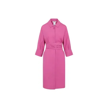 'S MAX MARA Long Sleeved Dresses Women's Rose Red