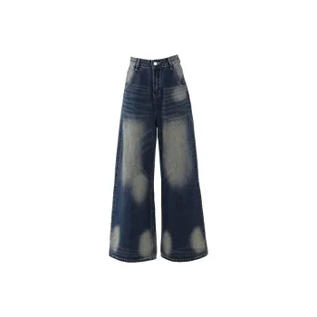 HUINIAN Jeans Women's Vintage Blue