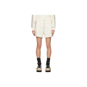 Moncler Knitted trim Track Shorts