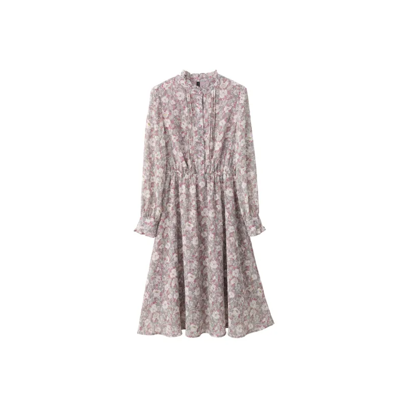 VIMLY Long Sleeved Dresses Women's-0