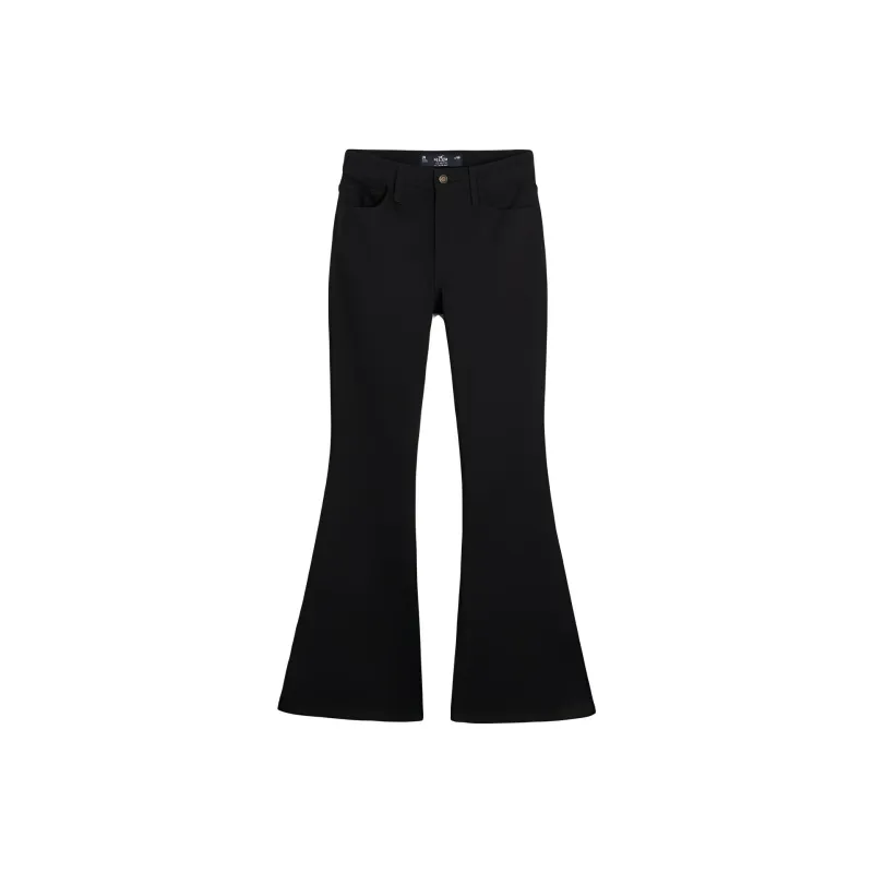 Hollister Jeans Women's Black Brown Button-0